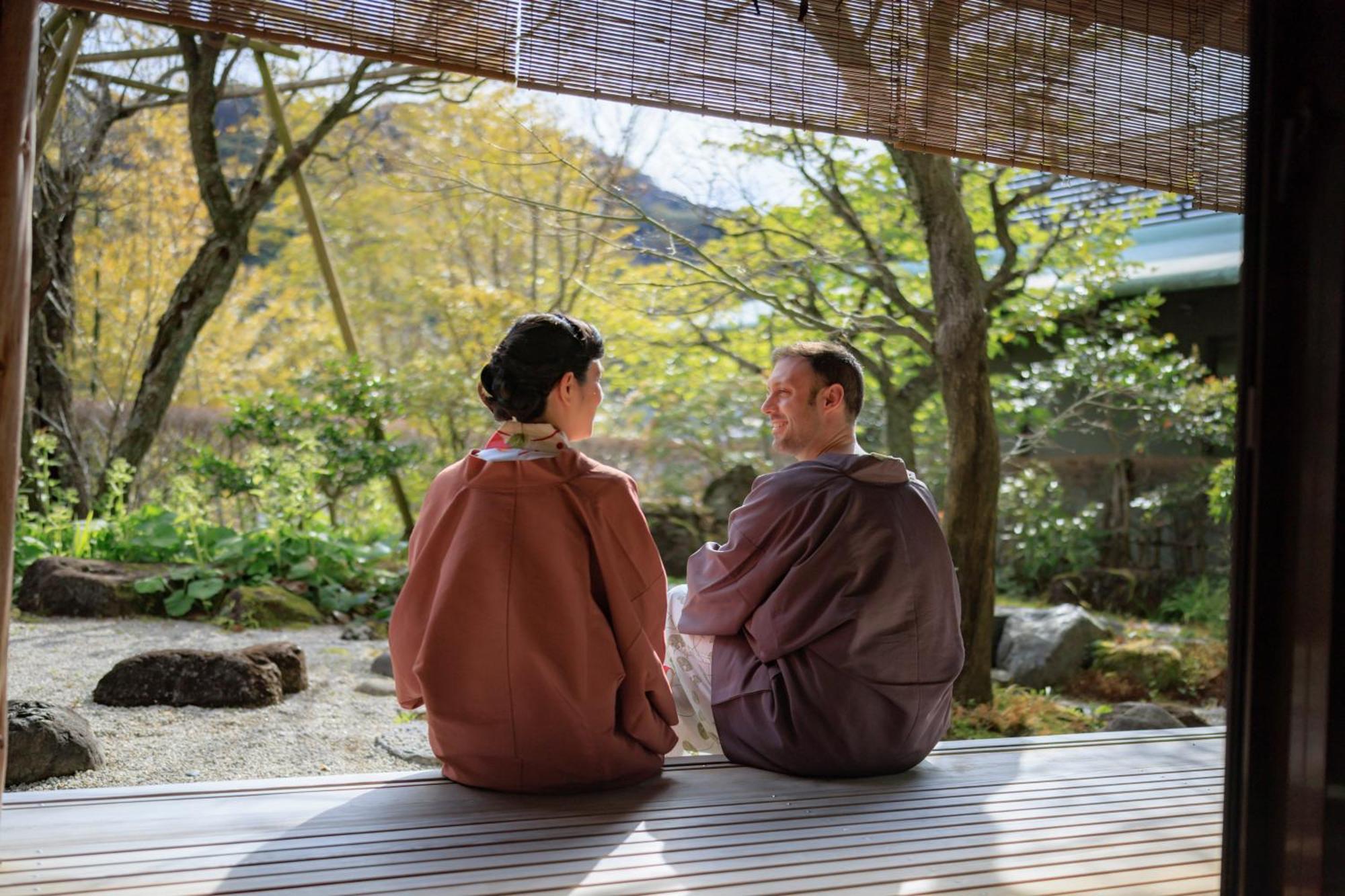 Fukiya Ryokan Юґавара Екстер'єр фото